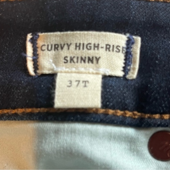 NWT Madewell Curvy High-Rise Skinny Jeans in Woodland Wash Size 37T - Picture 15 of 16